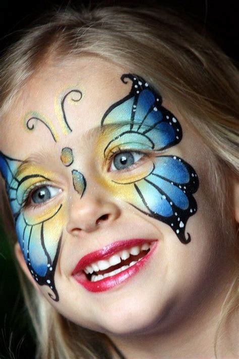 Butterfly Face Paint Simple