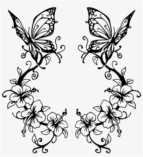 Butterfly Flowers Vector Design Files Adventures And Flowers And Butterflies Svg - Flowers And Butterflies Svg