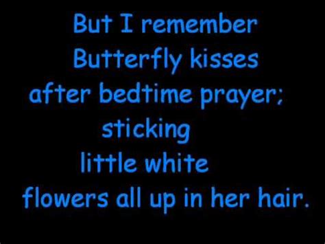 butterfly kisses song youtube