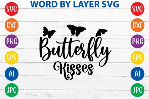butterfly kisses svg