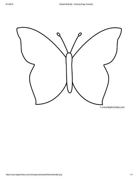 Butterfly Template   Free Printable Butterfly Templates Everyday Chaos And Calm - Butterfly Template