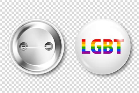 button mit regenbogenflagge