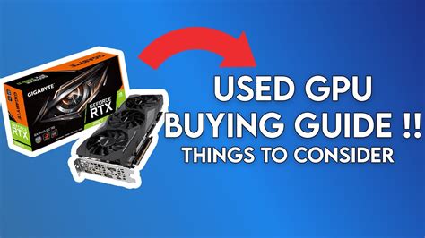Buying a Used GPU? Here's What to Look Out For