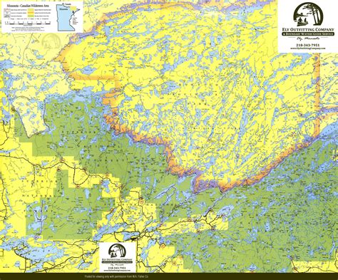 bwca minnesota map