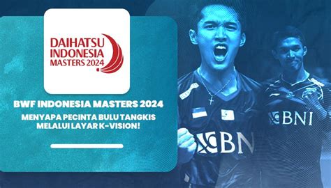 bwf indonesia master 2024