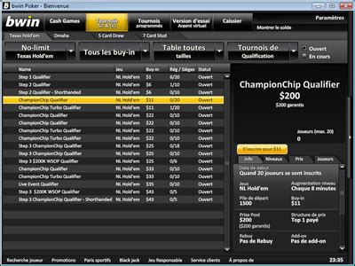 bwin casino poker vsbb france