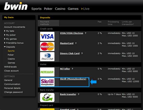 bwin skrill Array