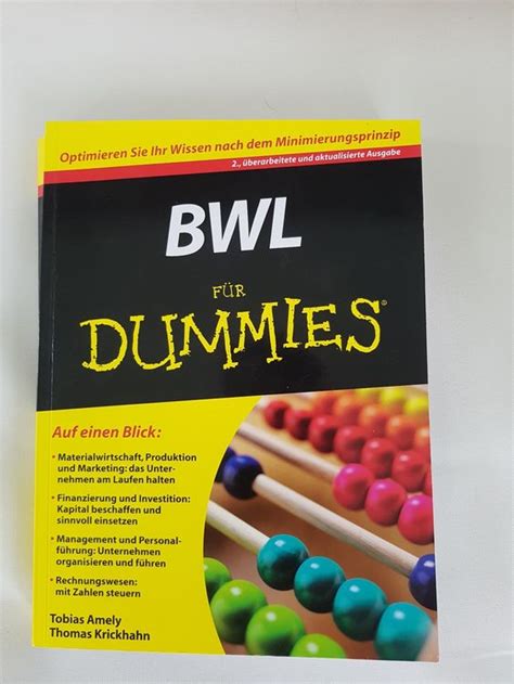 bwl fur dummies