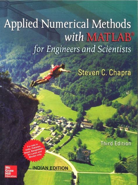 By Chapra Applied Numerical Methods Wmatlab For Engineers Scientists 3rd Edition Paperback