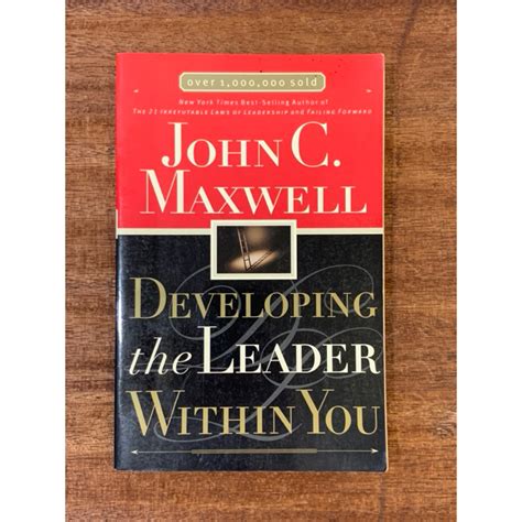 by john c maxwell developing the leader within you workbook text onlypaperback2001