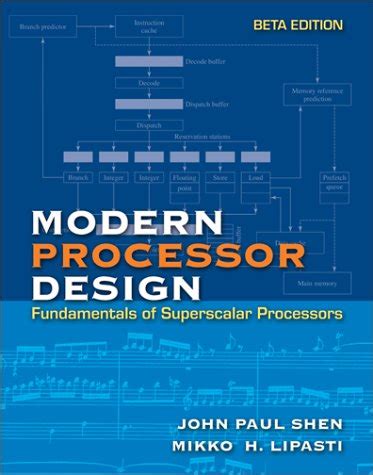 By John Shen Modern Processor Design Fundamentals Of Superscalar Processors Mcgraw Hill Series In Electrical An 1st First Edition Hardcover