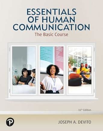 By Joseph A Devito Essentials Of Human Communication Book Alone 4th Edition Paperback