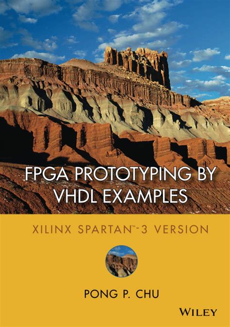 by pong p chu fpga prototyping by vhdl examples xilinx spartan 3 version 1st edition