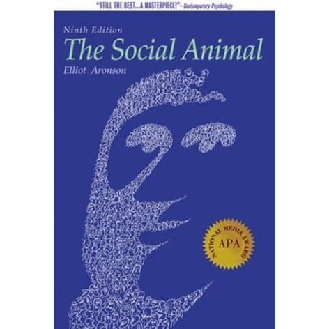 Full Download By Elliot Aronson The Social Animal 11Th Edition 82411 