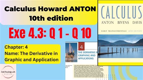 Read Online By Howard Anton Calculus 10Th Edition Djroma 