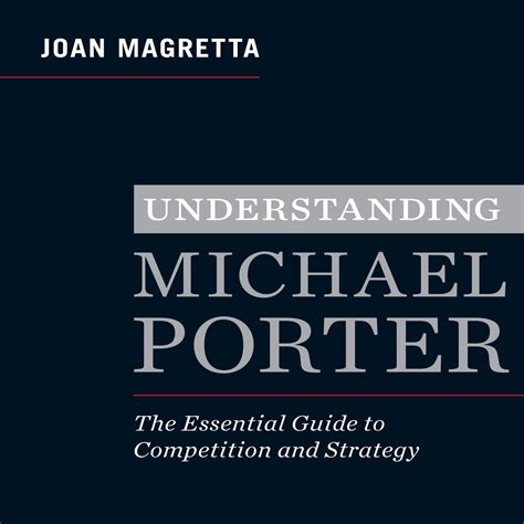 Download By Joan Magretta Understanding Michael Porter The Essential Guide To Competition And Strategy Unabridged Audio Cd 