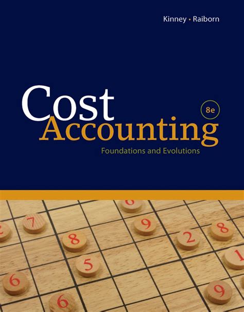 Download By Michael R Kinney Cecily A Raiborn Cost Accounting Foundations And Evolutions 7Th Edition Seventh 7Th Edition 