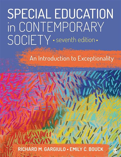 Read Online By Richard M Gargiulo Special Education In Contemporary Society An Introduction To Exceptionality 4Th Edition 1112010 