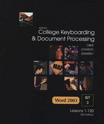Download By Scot Ober Gregg College Keyboarding Document Processing 11E Gdp11 With Microsoft Word 2013 Manual Kit 1 11Th Edition 