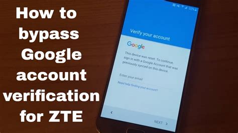 Read Online Bypass Google Verification Zte Usb Mnu5Csgetfit 