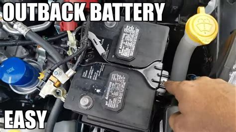 byta batteri subaru outback