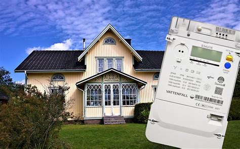 byte av elmätare vattenfall