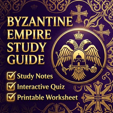 Byzantine Empire Study Guide