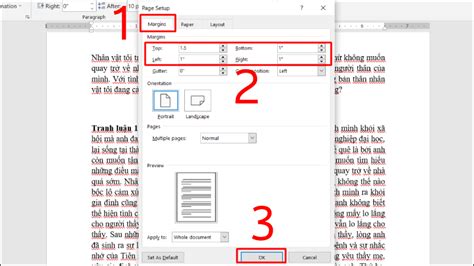 cách căn lề trong word | Cch cn l trong Word 2016 2019