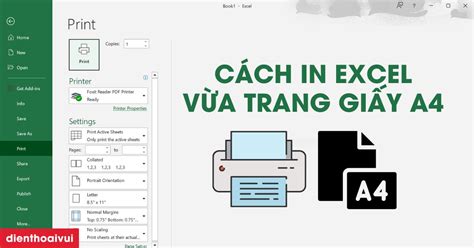 cách in excel vừa trang giấy a4 | Hng dn cn chnh v cch in