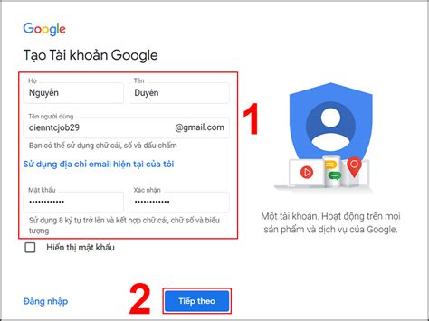 cách tạo gmail | Cch to ti khon Gmail mi min