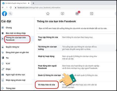 cách xoá tk fb | Cch xa ti khon Facebook tm thi