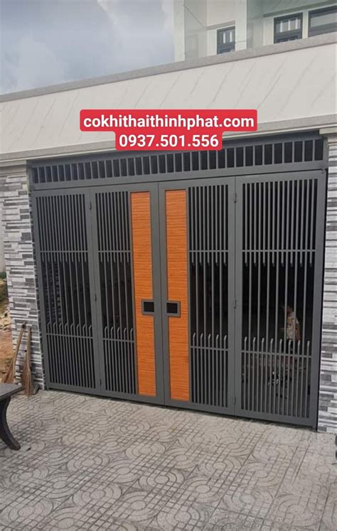 cổng sắt 4 cánh | 50 Mu ca st 4 cnh st