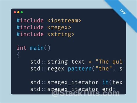 c++ - How do I loop through results from std::regex_search?