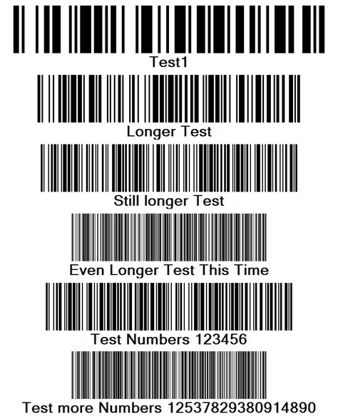c Barcodes printing with irregular lines Stack Overflow