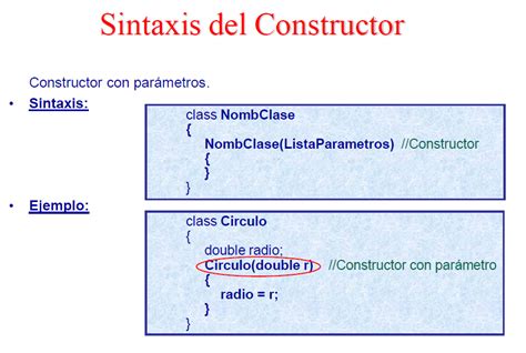 c constructor con parametros por defector