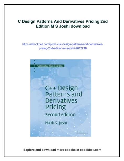 C Design Patterns And Derivatives Pricing Homeedore