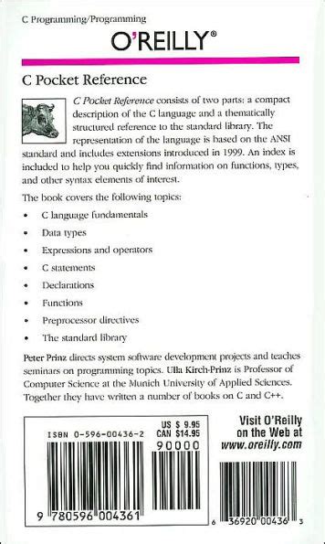 c pocket reference