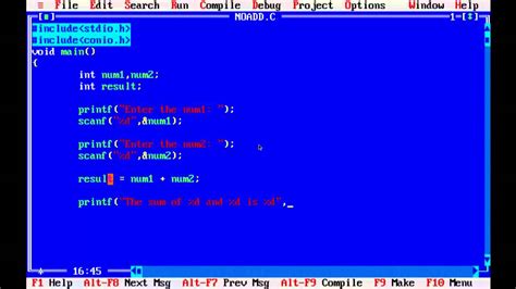 C Program To Add Two Numbers