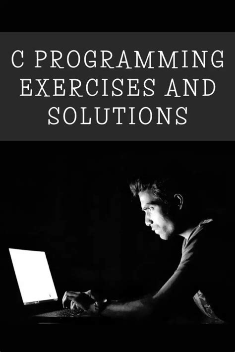 c programming exercises and solutions