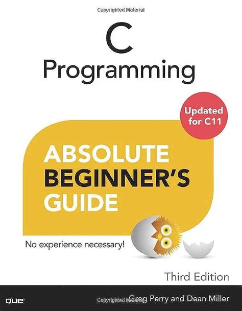 c programming for the absolute beginner 3rd edition