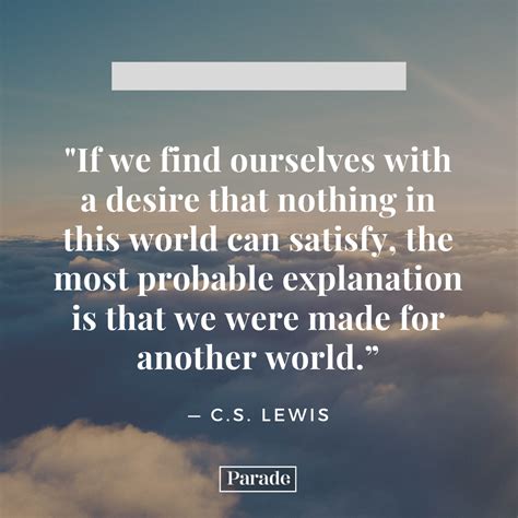 C S Lewis Quote