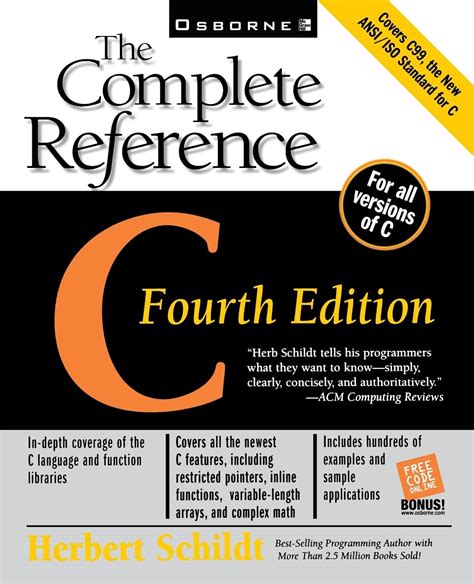 C The Complete Reference 4th Edition