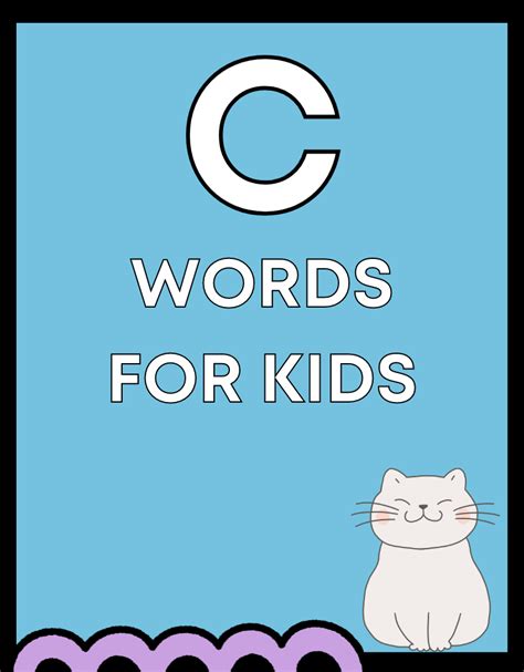 C Words For Kids Free Reading Resources Kids Words That Start With C - Kids Words That Start With C
