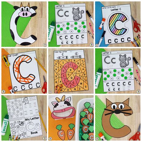 C World Letter C Activity For Presch 8230 Objects That Starts With Letter C - Objects That Starts With Letter C