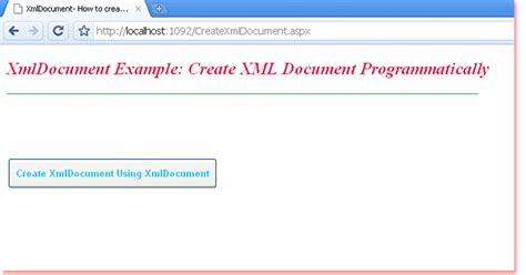 Download C Create Xml Document Programmatically 