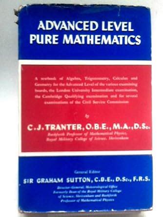 Download C J Tranter Pure Mathematics Down Load 