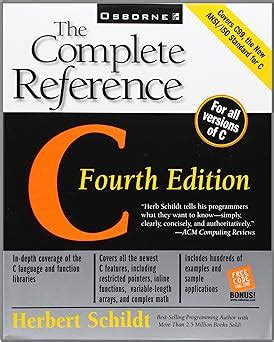Full Download C The Complete Reference 4Th Ed 