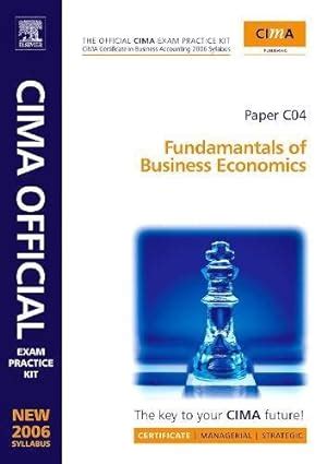 Read C04 Fundamentals Of Business Economics Cima 