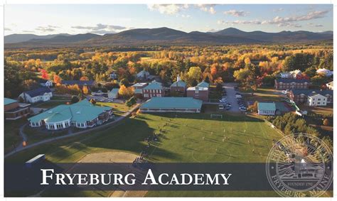 c1960s Fryeburg, ME Fryeburg Academy Oldest Private School