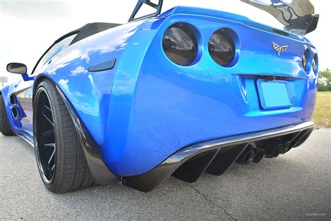 Revamp Your C6 Corvette's Style with a Sleek Rear Diffuser